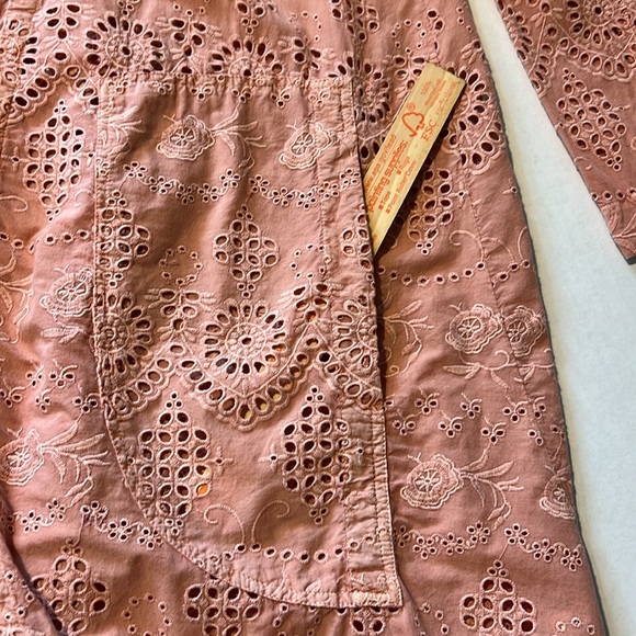 Sundance Moonlight Terracotta Eyelet Jacket - Picture 12 of 13